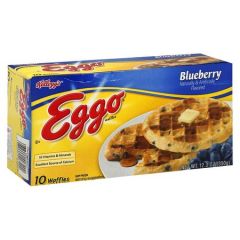 Kellogg'S Eggo Blueberry Waffles 